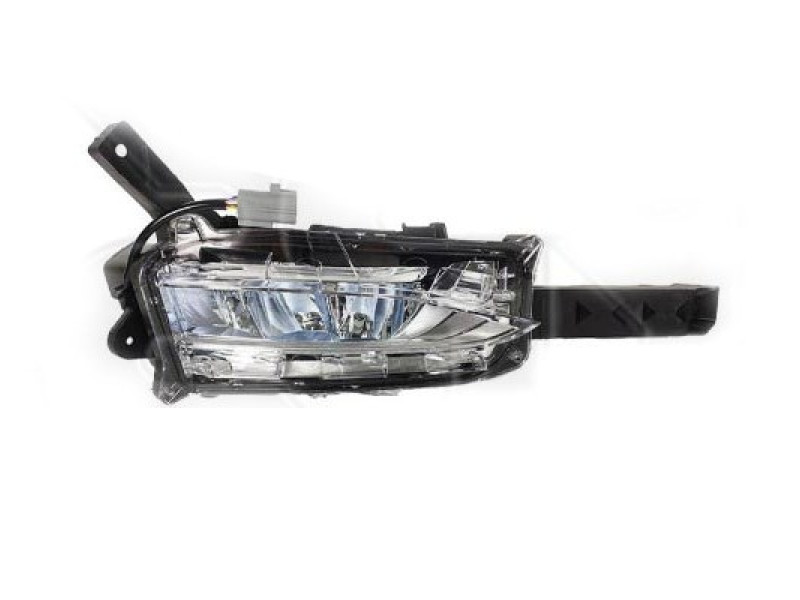 Протитуманна фара права Lexus NX 17- (Китай) LED, прямокутна