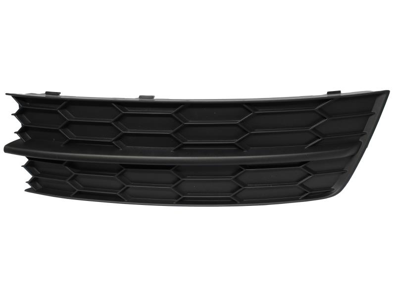 Решітка переднього бампера ліва Skoda Rapid 2012-2017 без отвора FPS 5JA807367