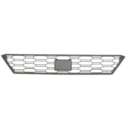 Решітка переднього бампера середня Seat Ibiza 17- (Тайвань) 6F08536679B9