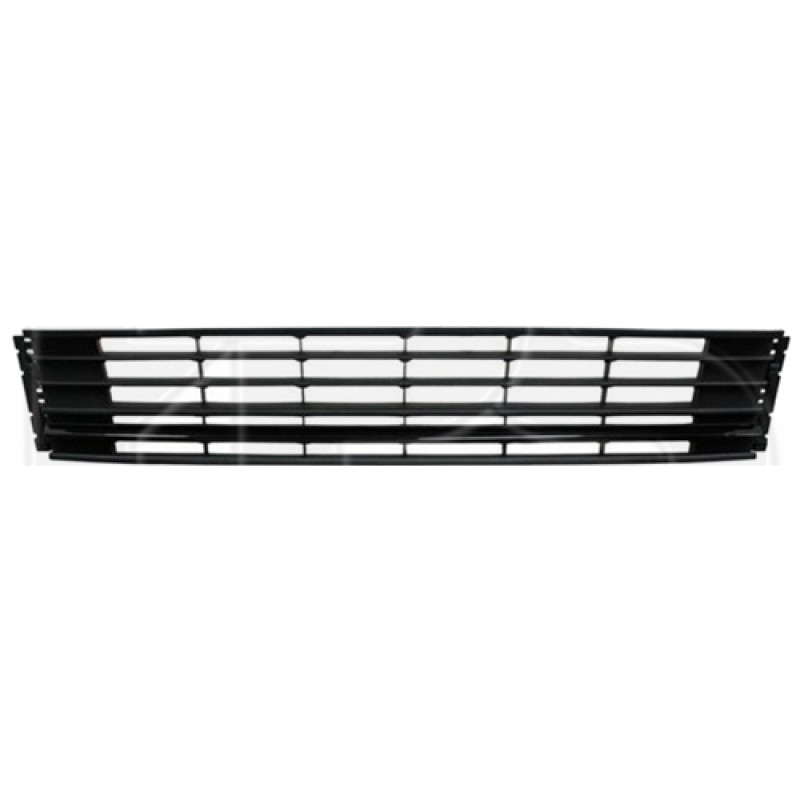 Решітка переднього бампера середня VW Polo седан 15-20 (Тайвань) чорна