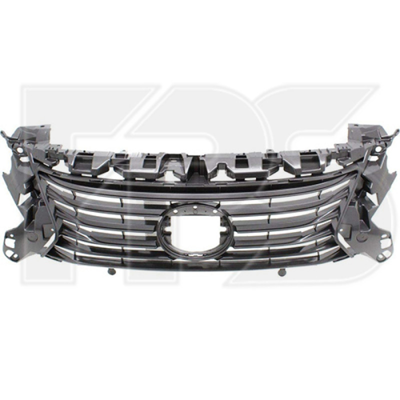 Решітка радіатора Lexus ES 15-18 (Тайвань) сірий металік