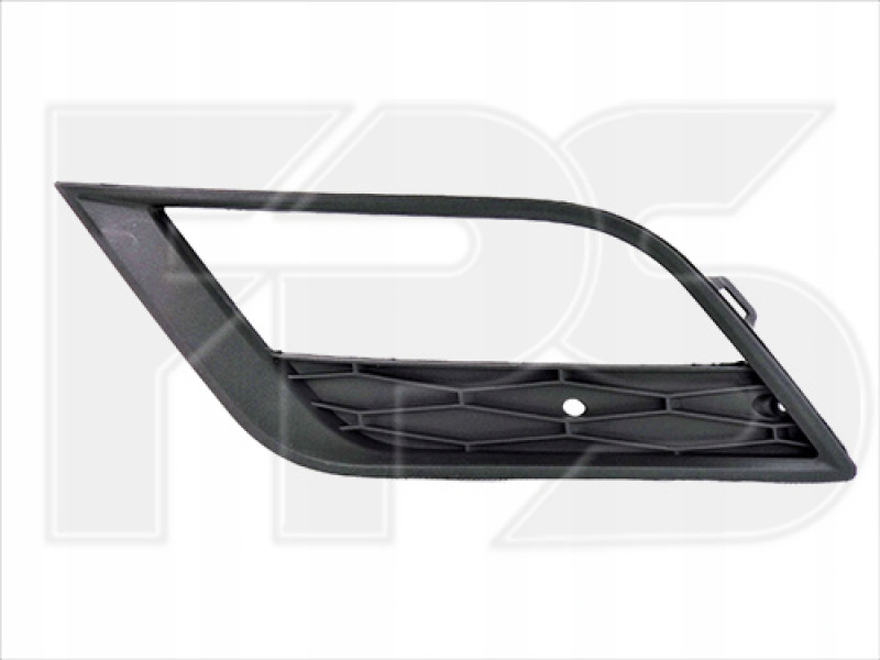 Решітка переднього бампера ліва Seat Ibiza 13-17 (Тайвань) з отвором