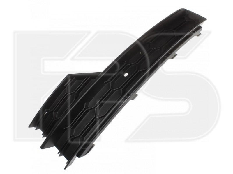 Решітка переднього бампера права Skoda Octavia A7 17-20 (Тайвань) без отв. під п/тронік