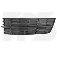 Решітка переднього бампера ліва Skoda Rapid 12-19 (Тайвань) без отвора