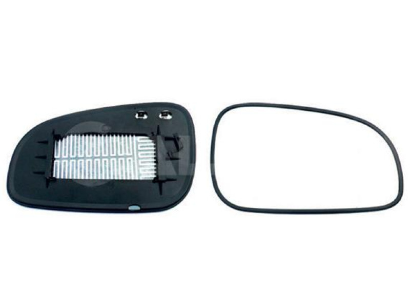 Вкладиш дзеркала правий з обігрівом Volvo S60 1, S80 2000-2003 (Alkar) 9203121, 30744791