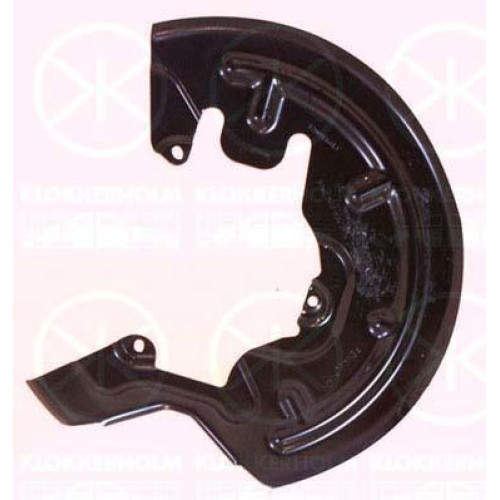 Захист гальмівного диску передній правий Renault Megane 2 2003-2008 Klokkerholm 315/145 ММ