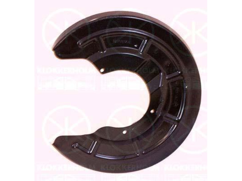 Захист гальмівного диску задній лівий Renault Megane 2 2003-2008 Klokkerholm 295/100 мм