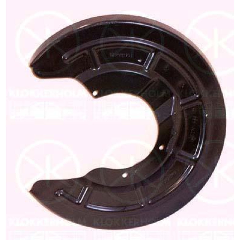 Захист гальмівного диску задній лівий Renault Megane 2 2003-2008 Klokkerholm 295/100 мм