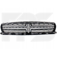 Решітка радіатора Dodge Charger 15- STD Type (Тайвань) чорний глянець / сірий