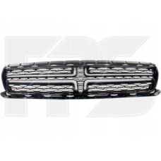 Решітка радіатора Dodge Charger 15- STD Type (Тайвань) чорний глянець / сірий