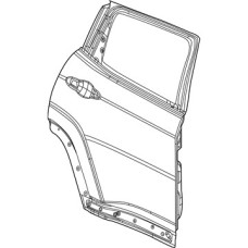 Задні двері праві Jeep Compass 2017-2021 Китай 68246268AA