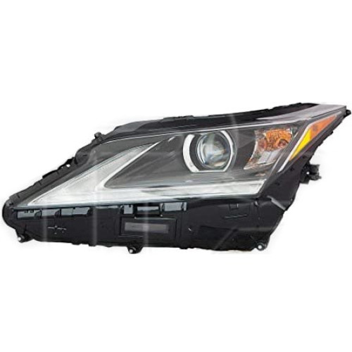 Фара передня ліва Lexus RX 2015-2020 TYC жовта вставка, галоген 8118548C50