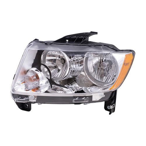 Фара передня ліва Jeep Compass 11-16 TYC світла, механічна 68088869AD