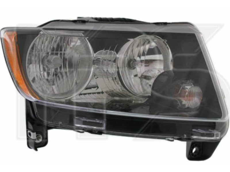 Фара передня права Jeep Compass 11-16 (DEPO Тайвань) темна