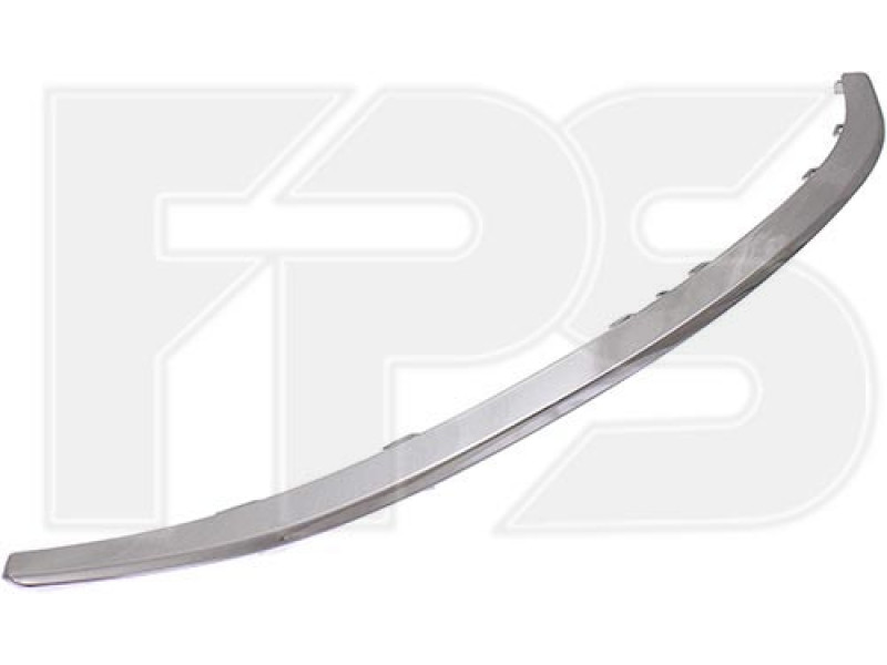 Молдинг переднього бампера Honda Accord 9 купе 13-15 (Тайвань) нижній хром