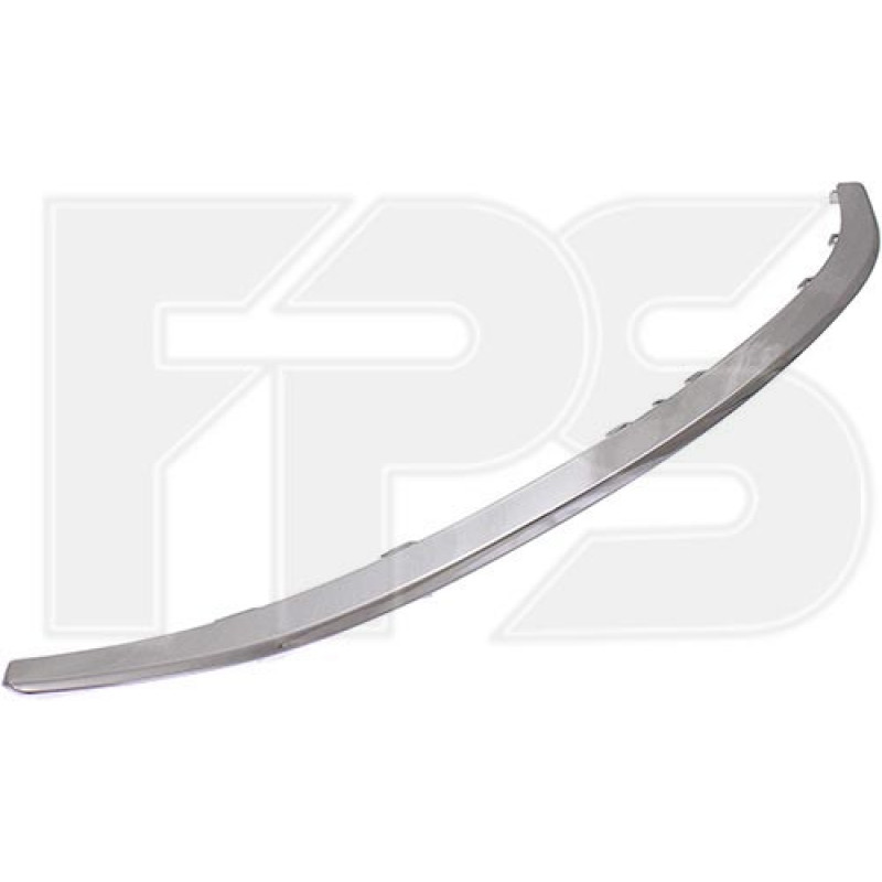 Молдинг переднього бампера Honda Accord 9 купе 13-15 (Тайвань) нижній хром