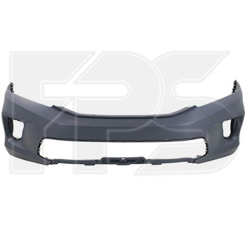 Бампер передній без п/трон Honda Accord купе 2013-2015 Тайвань