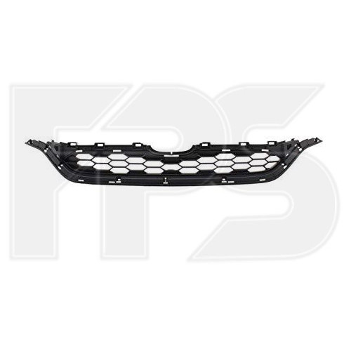 Решітка радіатора нижня Honda CR-V 2015-2017 (Тайвань) чорна без молдинга