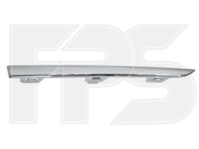 Молдинг бампера задній лівий Honda CR-V 17- (Тайвань) хром