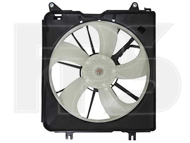 Вентилятор радіатора з дифузором лівий Honda CR-V 17- (Тайвань) 1.5 TURBO / 2.4