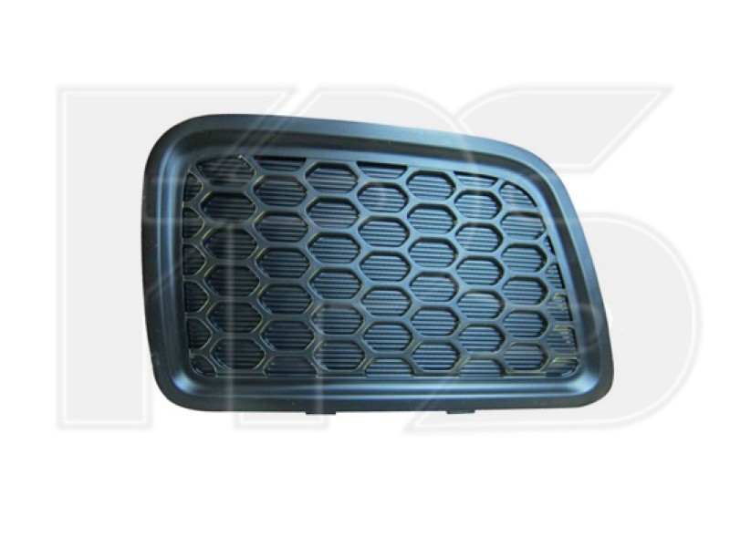 Решітка бампера ліва Jeep Grand Cherokee 13-16 (Тайвань) чорна 