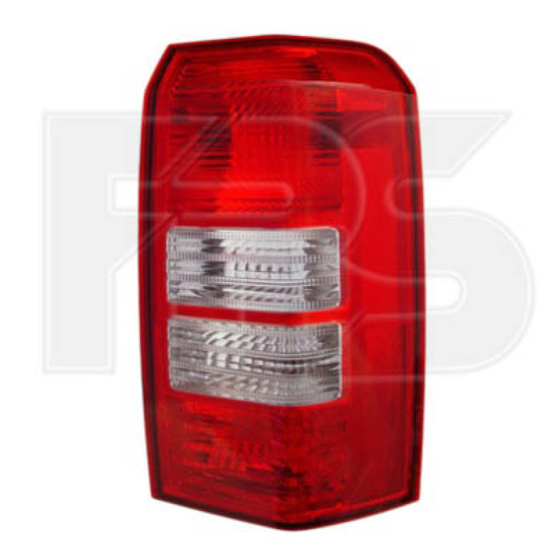 Ліхтар задній лівий Jeep Patriot 07-10 (Depo Тайвань) світлий