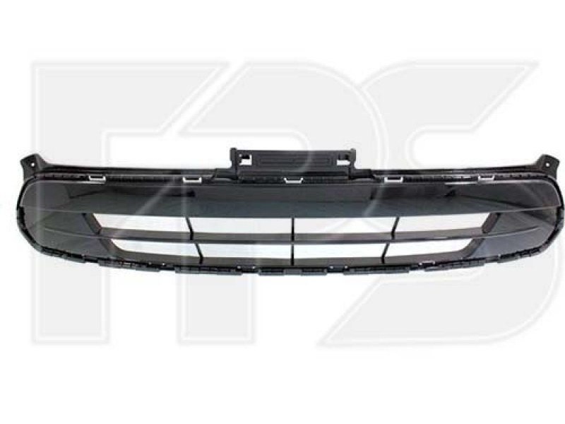 Решітка бампера середня Kia Sorento 15-18 (Тайвань) чорний глянець