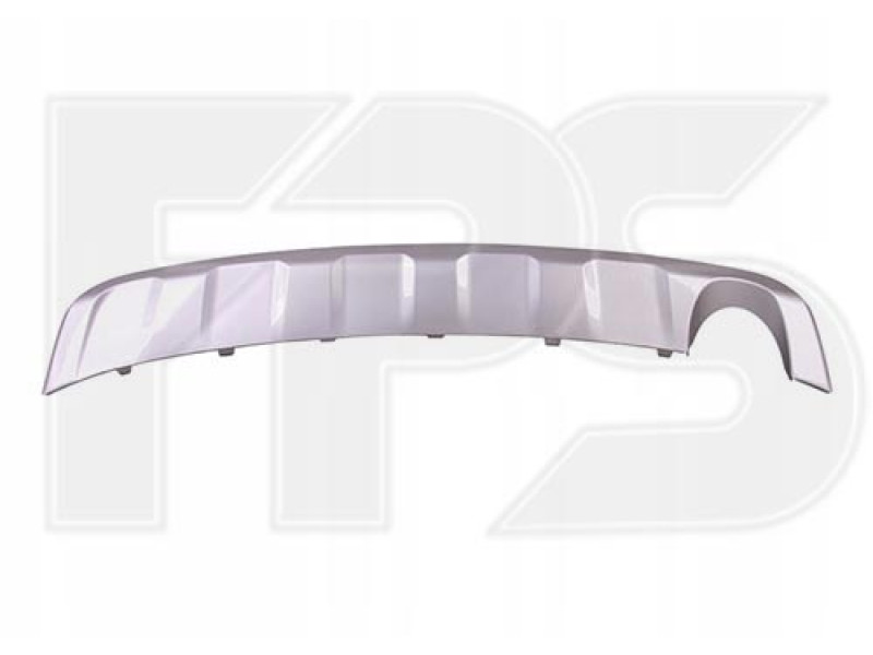 Спойлер заднього бампера Kia Sorento 15-18 (Тайвань) сірий