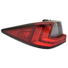 Ліхтар задній лівий зовнішній Lexus RX 15-20 (TYC) покажчик галоген 81560-0E130