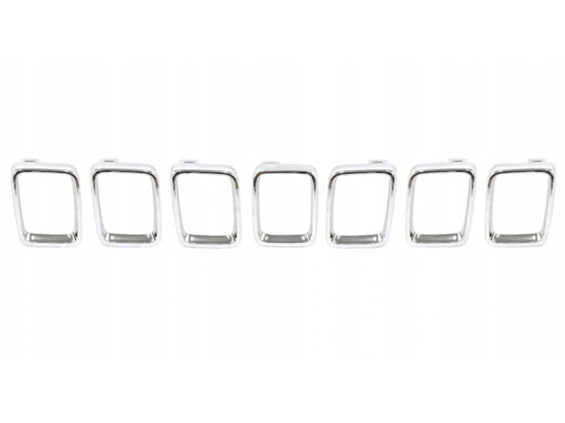 Молдинги решітки радіатора Jeep Compass 17-21 (Тайвань) комплект 68405259AA