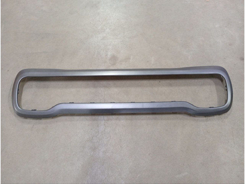 Накладка переднього бампера нижня Jeep Renegade Trailhawk 14-19 (Тайвань) темно-сіра