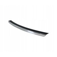 Накладка заднього бампера верхня Jeep Compass 11-16 (TP) хром, чорна 68091514AA