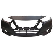 Бампер передній без отворів під парктронік Nissan Versa 2019- Тайвань 620225EE0J