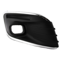 Решітка бампера права Citroen C-Elysee 17- (Polcar) з отвором хром