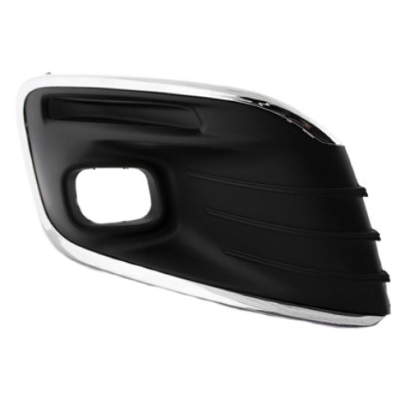 Решітка бампера права Citroen C-Elysee 17- (Polcar) з отвором хром