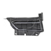Решітка переднього бампер ліва Nissan Versa 19- (Тайвань) без отв.