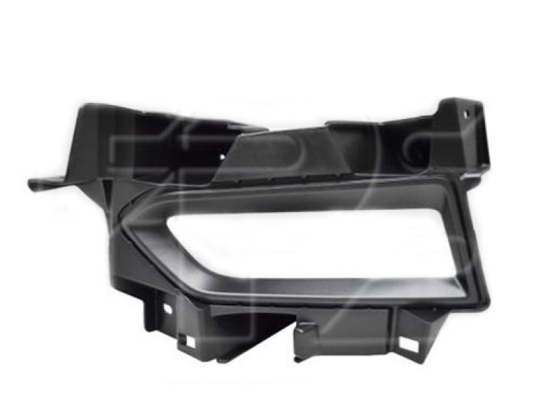 Решітка переднього бампер ліва Nissan Versa 19- (Тайвань) з отвором