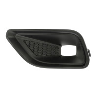 Решітка переднього бампера ліва Jeep Cherokee KL 18-21 (Тайвань) чорна 68287999AA