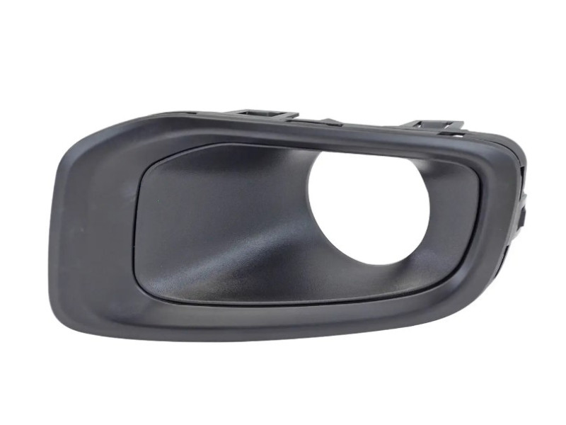 Решітка переднього бампера ліва Jeep Renegade 14-19 (Китай) чорна, з отвором 5XB38LXHAA