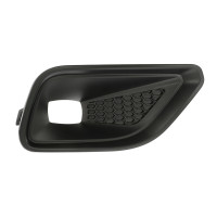 Решітка переднього бампера права Jeep Cherokee KL 18-21 (Тайвань) чорна 68287998AA