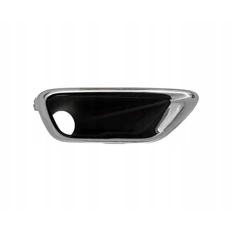 Решітка переднього бампера права Jeep Grand Cherokee 16- (Тайвань) хром/чорна 68261710AA