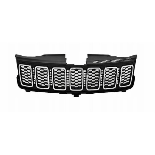 Решітка радіатора Jeep Grand Cherokee 16-21 (Тайвань) комплект, хром окуляри 68258419AB