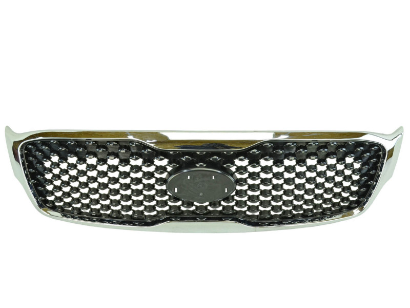 Решітка радіатора Kia Sorento 15-18 (Тайвань) чорна хром 86380C6000