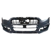 Бампер передній з отворами під омивач та парктронік Audi A6 C7 S-Line 2015-2018 Китай