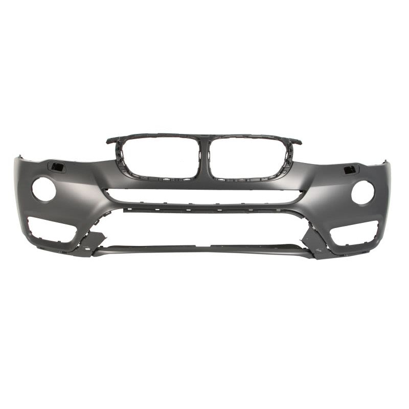 Бампер передній з отвором під омивач, під LED ПТФ BMW X3 F25 2014-2017 Тайвань 51117389897