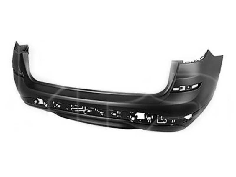 Бампер задній без отвору під парктронік BMW X3 F25 2014-2017 Тайвань