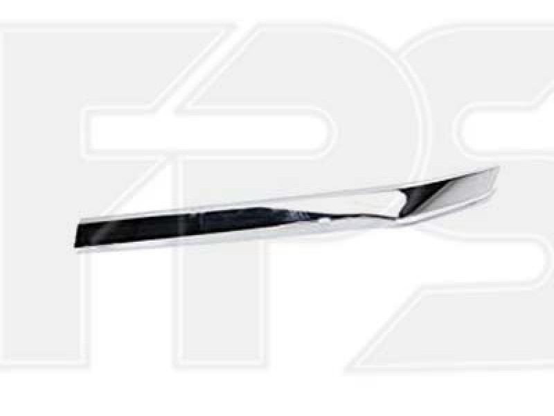 Молдинг решітки радіатора лівий Honda Pilot 16- (Тайвань) середній