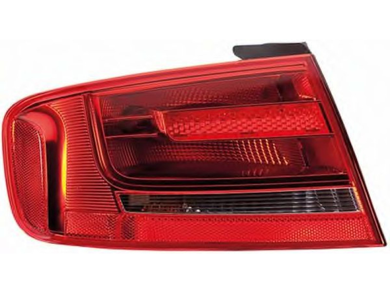 Ліхтар задній лівий зовнішній Audi A4 B8 08-12 седан (Depo) без LED, 8K5945095D