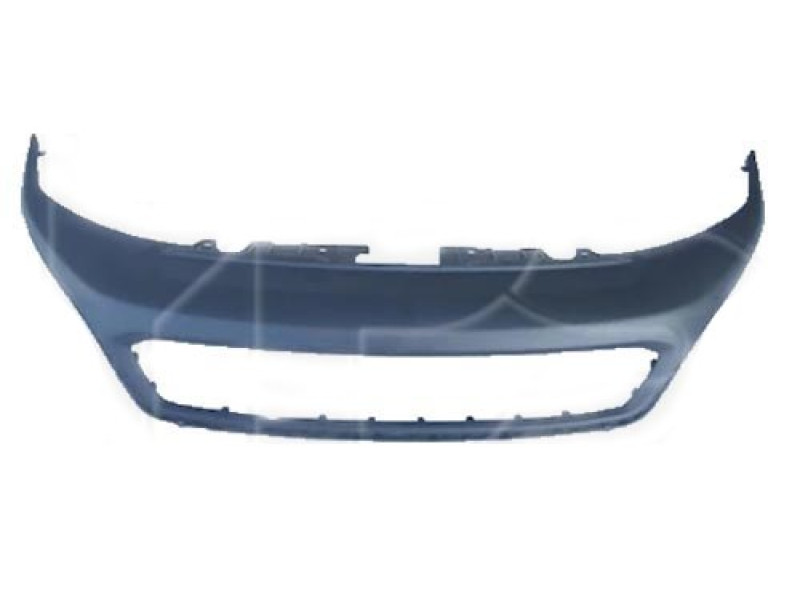 Накладка переднього бампера верхня Fiat Fiorino 17-, Qubo 17- (Тайвань) під фарбування