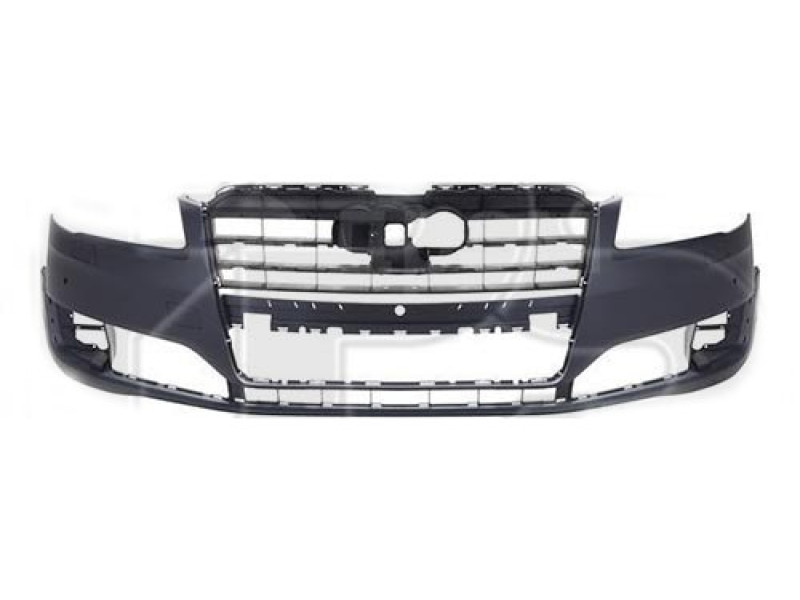 Бампер передній з отворами під омивачі та парктронік Audi A8 D4 2013-2017 Тайвань